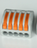Wago Wiring Connector -  5 pin Conductor Terminal