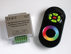 RGB Controller w/ Sync-able RF Touch Color Remote