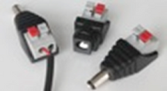Screwless LED Strip Connector/DC Plug
